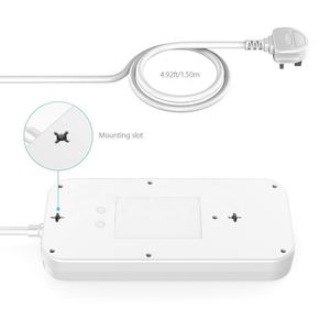 13A CE BS SASO EMC ROHS延長コードソケットサウジアラビア電気プラグ、個別スイッチ延長電源ボード - Product Image 5