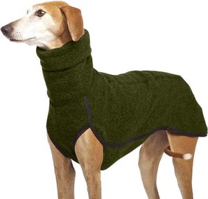 High Collar Classic Eco-Friendly <strong>Fleece</strong> Dog Coat Warm Turtleneck Soft Vest <strong>for</strong> <strong>Greyhound</strong> - Product Image 4