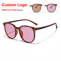 Gafas Unisex Ligeras TR90 con Filtro de Luz Azul, Sunray FL41 FL60, para Alivio de la Fotofobia, Sensibilidad a la Luz y Migrañas, con Tinte de Precisión