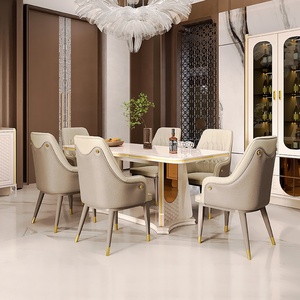 Juego de Comedor Moderno Completo, Muebles de Madera para 6 Personas con Sillas, Modelo 6606 - Product Image 3