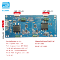 Carte de commande de rétroéclairage LCD LED DZ-GL202 à vente chaude, module régulateur de courant constant pour écrans de 24 à 43 pouces