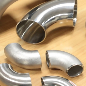 Jiangsu Factory Hot Sale SS 90 Degree <strong>Elbow</strong> Grade 201 Stainless Steel Pipe Fittings Price - Product Image 1