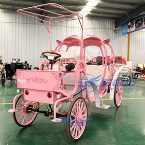 Carruaje de Princesa Cenicienta de Calidad Superior, Eléctrico, sin Caballos, para Paseos Turísticos, Carroza de Caballos en Venta - Product Image 2