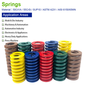 JIS chết mùa xuân smw20x40 SWM20-40 trung bình chết mùa xuân Đỏ 65mm chết lò xo 25mm chết mùa xuân OD 10mm ID 5mm tải cao khuôn lò xo - Product Image 3