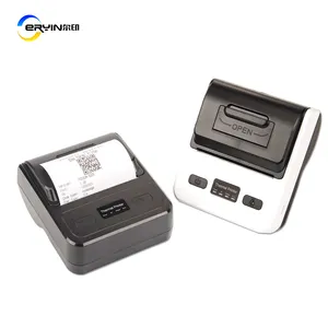 Mini Portable Thermal Printer Wireless Bluetooth Printer High Resolution Portable Rechargeable 80mm Usb Thermal Pos Printer