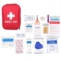 Sac de survie compact 1L avec poignée en fibre de verre imperméable, équipement de sécurité extérieur de qualité industrielle, trousse de premiers secours pour la randonnée et le camping