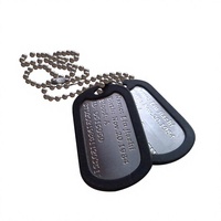 Étiquettes d'identification pour animaux de compagnie en acier inoxydable, design OEM ODM, logo 3D en relief, peintes en couleur, pour chiens et chats, avec anneau porte-clés séparé