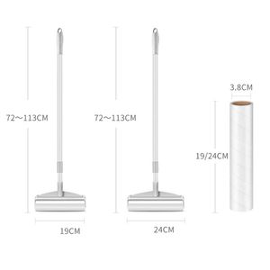 Rouleau Adhésif Longue Poignée FF131 pour Nettoyage des Tapis et des Sols, Élimination des Peluches et des Poils d'Animaux – Vente en Gros - Product Image 4