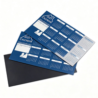 Aimants de réfrigérateur en plastique souple personnalisés, écologiques, tableau d'affichage magnétique avec calendrier, impression UV, promotionnels personnalisés