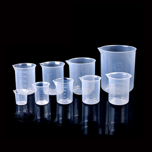 Vaso Graduado Transparente de Plástico PE de 100 ml a 10 L, Taza Medidora Multiusos de Polietileno para Laboratorio, Cocina y Mezclado - Product Image 5
