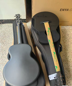 Enya X3 <span class=keywords><strong>Pro</strong></span> 41 pulgadas barril de fibra de carbono guitarra integrada viaje más funda eléctrica vibratoria guitarra folclórica - Product Image 4