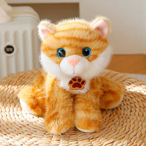 <span class=keywords><strong>Gato</strong></span> de Peluche de Alta Calidad de 20 cm, Adorable y Esponjoso, con Diseño de <span class=keywords><strong>Gato</strong></span> Blanco y Naranja con Manchas, Decoración para el Hogar - Product Image 5