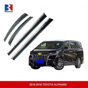 Deflectores de Viento para Ventanas de TOYOTA ALPHARD 2015-2019, Visera de Ventilación Inyectada - Product Image 2