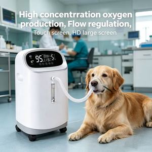 Concentrador de Oxígeno Veterinario de 10 Litros, Concentrador de Oxígeno Portátil para Perros y Gatos de 5L/10L - Product Image 6