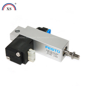 Cilindro Neumático Festo ESM 10 4 P SA 61.184.1131 Tipo Émbolo de Aluminio para Piezas de Maquinaria de Impresión - Product Image 1