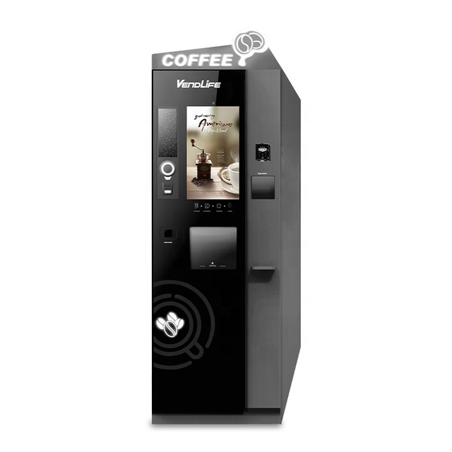Popular Hot Products Boba Tea Coffee Ice Cream Robot Vendlife Vending Machines for Sale