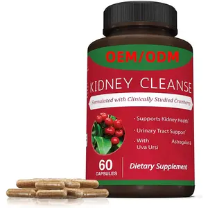 Oem Kidney Cleanse Capsule Dietary Supplement Support Healthy Kidney Function And Urinary Tract Support