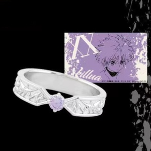 แหวนนักล่าอะนิเมะ x นักล่าแฟนธอมกอน Killua kurapika <span class=keywords><strong>chrollo</strong></span> feitan อุปกรณ์คอสเพลย์แฟชั่นปรับได้ - Product Image 5