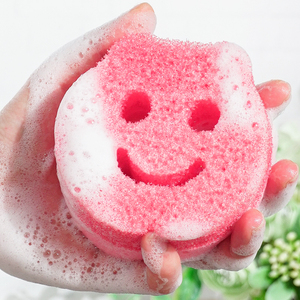 Cao bọt chà CHA miếng bọt biển rửa chén đa chức năng nhà bếp làm sạch bọt biển đầy màu sắc rửa chén miếng bọt biển - Product Image 5