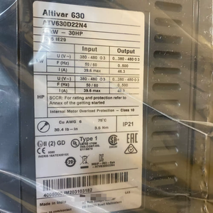 ATV630D22N4ในสต็อกรับประกัน1ปีจัดส่งรวดเร็ว1ชิ้น ATV630D22N4ดีมาก - Product Image 1