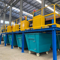 Table de tri des déchets manuelle recyclable avec moteur pour la valorisation des ressources et la triage des déchets solides municipaux