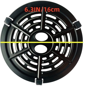 Ensemble d'accessoires pour plaque vapeur antiadhésive de 15,5 x 15,5 cm pour cuisine domestique, compatible avec les modèles 2QT - pour Ninja/<span class=keywords><strong>Philips</strong></span>/Cosori Air - Product Image 3