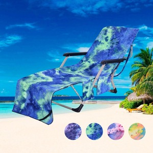Copertura per Sedia <span class=keywords><strong>da</strong></span> Spiaggia con Tasche Laterali, <span class=keywords><strong>Telo</strong></span> Protettivo per Sdraio <span class=keywords><strong>da</strong></span> Giardino, Spiaggia, Hotel, Sala <span class=keywords><strong>da</strong></span> Pranzo - Product Image 6