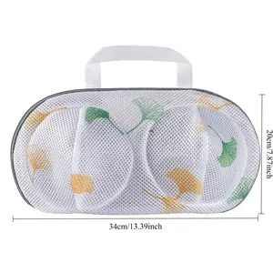 Bolsa de lavandería de malla antideformación para sujetadores y ropa interior, protector para lavadora doméstica, 1 unidad - Product Image 1