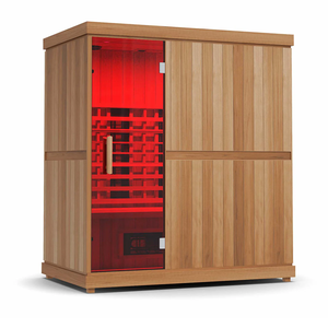 Salle de sauna en bois <span class=keywords><strong>Sona</strong></span> avec puissance de vapeur sèche de 6kW Matériau principal en bois massif de pin et d'épicéa - Product Image 2