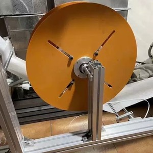 Accessoires pour machine à masques plats : Baffle en bakélite, Orange, 1 pièce standard, Roue de guidage conique en nylon KN95, Fabrication de masques en PU - Product Image 3