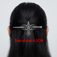 Barrette à cheveux Nœud Celtique Libellule, Pince à cheveux Viking Nordique Wiccan Pagan, Épingle à cheveux Gothique Sorcière Fée Insecte