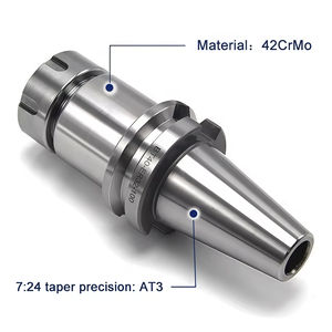 풀세트 BT40 ER32 툴 홀더 키트 18개 콜릿 렌치 |   CNC 밀링척 세트(기어 베어링 모터, 방진 기능 포함) - Product Image 2