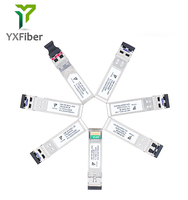 SFP-10G-ER 10G 1550nm 40km SM SFP Deplex LC 5G Modul Transceiver Serat Optik YXFiber