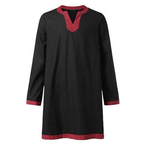 Costume de guerrier de chevalier médiéval pour hommes adultes tunique verte vêtements chevalier normand tresse pirate saxon haut de GN chemise pour hommes - Product Image 6