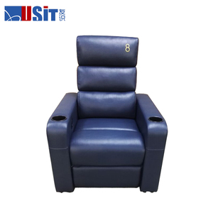 Canapé inclinable en cuir, fauteuil inclinable de cinéma, sièges de cinéma VIP électriques, fauteuils inclinables électriques - Product Image 2