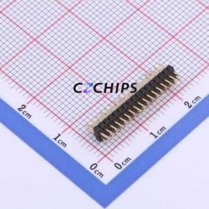 X1321WV-2x17J-C30D23 Pin Header Through hole Component (THT),P=1.27mm Connector 2x17P 1.27mm 1.27mm Pin Header - Product Image 1