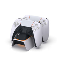 Station de charge double WEIAI TP5-0521B pour manette PS5, station de charge, adaptateur de base