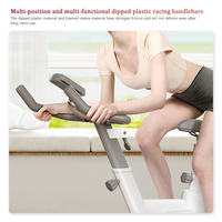 Vente en gros de vélos de fitness à domicile ultra silencieux Contrôle physique Contrôle magnétique Double résistance Vélos d'exercice de gymnastique