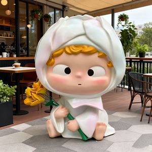 ประติมากรรมนักบินอวกาศไฟเบอร์กลาส นักสำรวจอวกาศ แข็งแรง ทนทานต่อรังสียูวี สีไม่ซีดจาง งานฝีมือ 3 มิติ สำหรับสนามบิน โรงแรม ล็อบบี้ พื้นที่สาธารณะ - Product Image 4