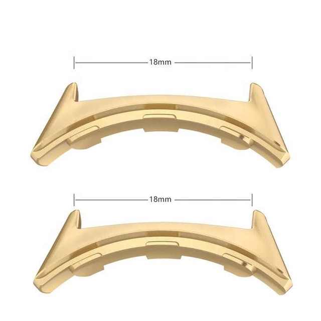 Smart Watch Accessories Leather Nylon Silicone Milanese Watch Band Strap Adapter Metal Connector for Google Pixel Watch 18mm