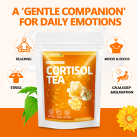 Thé Équilibre Cortisol Jiaoming, Formule Apaisante qui Réduit la Tension, Calme l'Humeur et Fournit un Soutien Quotidien à la Relaxation
