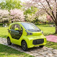 Vehículo Eléctrico de Baja Velocidad y Nueva Energía, Alto Rendimiento, 1500W AC, Mini Auto Eléctrico Urbano de 4 Plazas para Adultos, Hecho en China