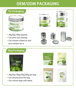 Té Matcha Orgánico Chino de Alta Calidad, en Polvo, al Vapor, Sin Pesticidas, Té Verde Instantáneo Saludable, en Bolsas y Cajas de 100g, Nuevo - Product Image 3