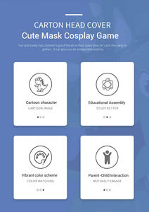 Jouets de château de <span class=keywords><strong>dragon</strong></span> en papier ondulé assemblés, personnalisables, à colorier en 3D pour enfants - Product Image 4