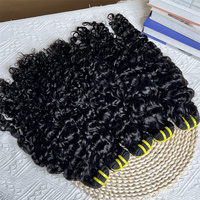 Offre Très Demandée : Lot de Cheveux Humains Vierges Bruts Birmans Bouclés, 100% Meilleure Qualité, Double Tirage, Tissés, Cuticules Alignées, Couleur Naturelle