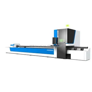 Fiber Laser Snijmachine Met Roterende, platte En Rotary Board Lasersnijmachines Uitwisseling Tafel Metalen Plaat Pijp Buis Fiber