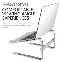 Nouveau support vertical pour ordinateur portable de haute qualité à double base avec dissipation thermique par semi-conducteurs