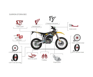 24 Vélo tout-terrain électrique Surron Sur Ron Ultrabee <span class=keywords><strong>Storm</strong></span> Bee Pièces détachées et accessoires - Product Image 1