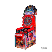 Jeu d'amusement personnalisé Machine de jeu d'arcade de boxe à poinçonnage électronique à jetons
