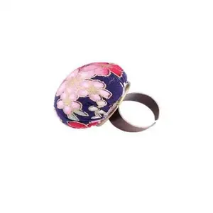 Coussins à anneaux de couleur aléatoire, motif Floral réglable, courtepointes à doigts, accessoires de couture DIY